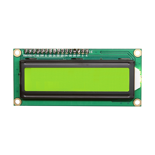 16x2 LCD 모듈  1602 LCD  납땜O  초록색 백라이트